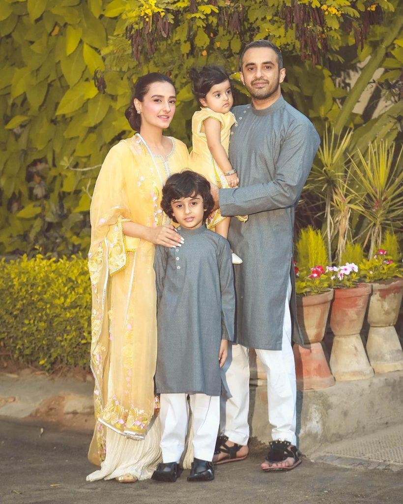 Momal Sheikh And Family Eid Day 1 Pictures