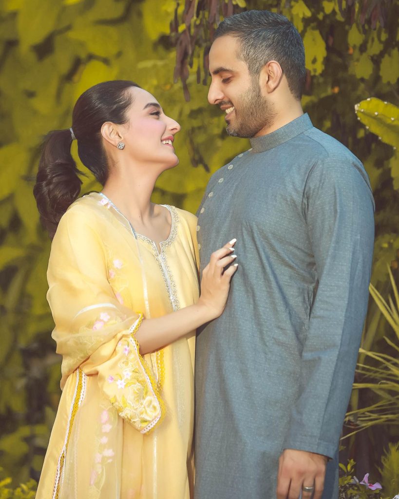 Momal Sheikh And Family Eid Day 1 Pictures