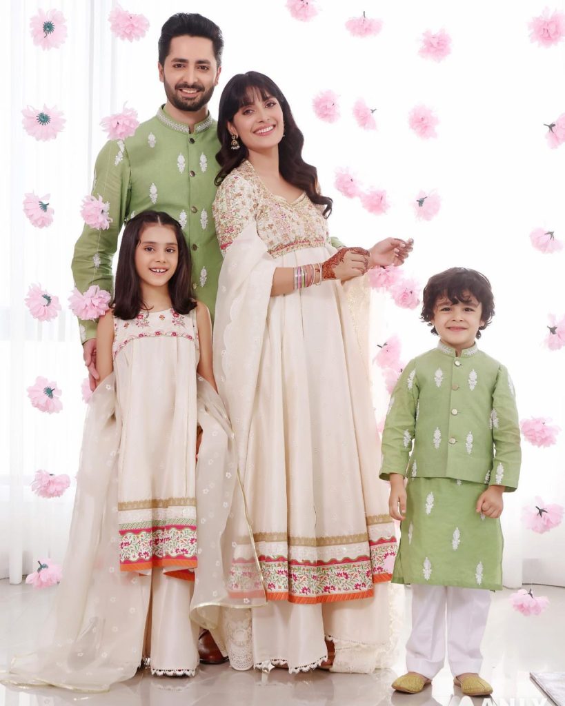Pakistani Celebrities Twinning With Their Kids & Family Members