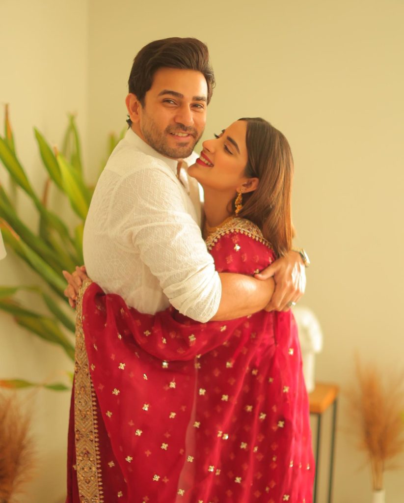 Saboor Ali And Ali Ansari’s Enchanting Eid Pictures