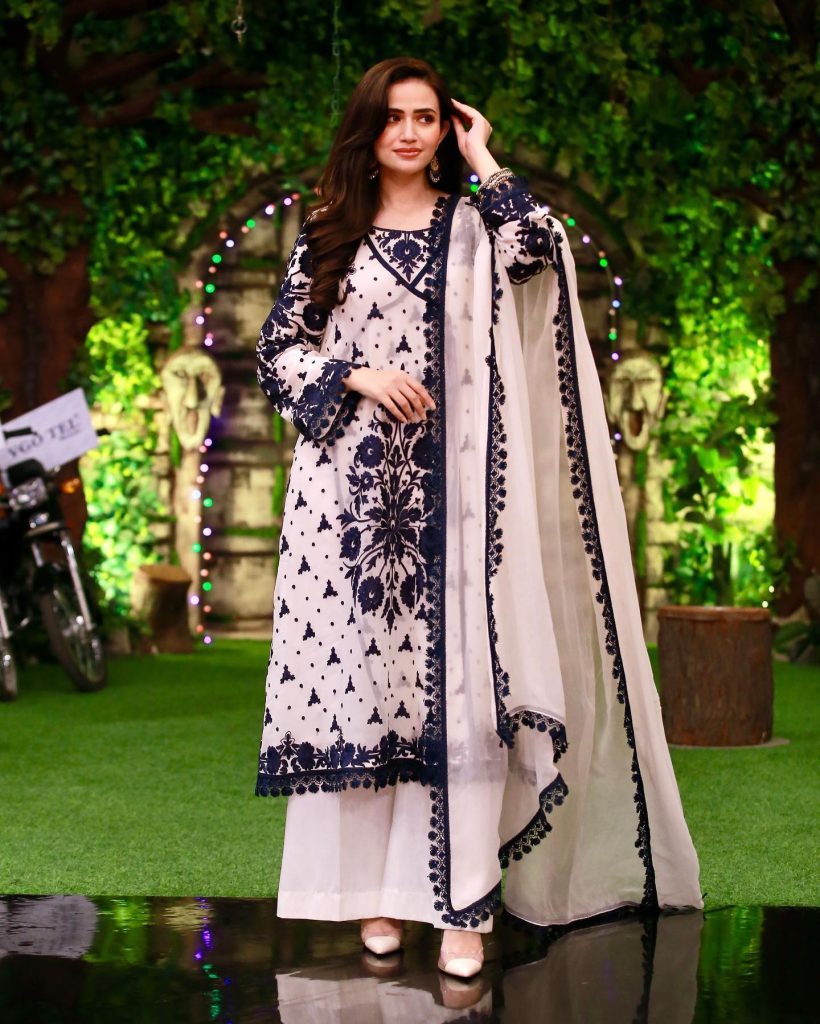 Exciting click from Sana Javed's JPL