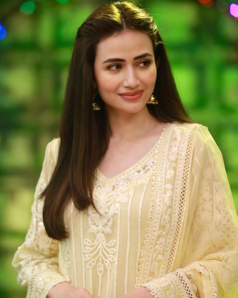 Exciting click from Sana Javed's JPL