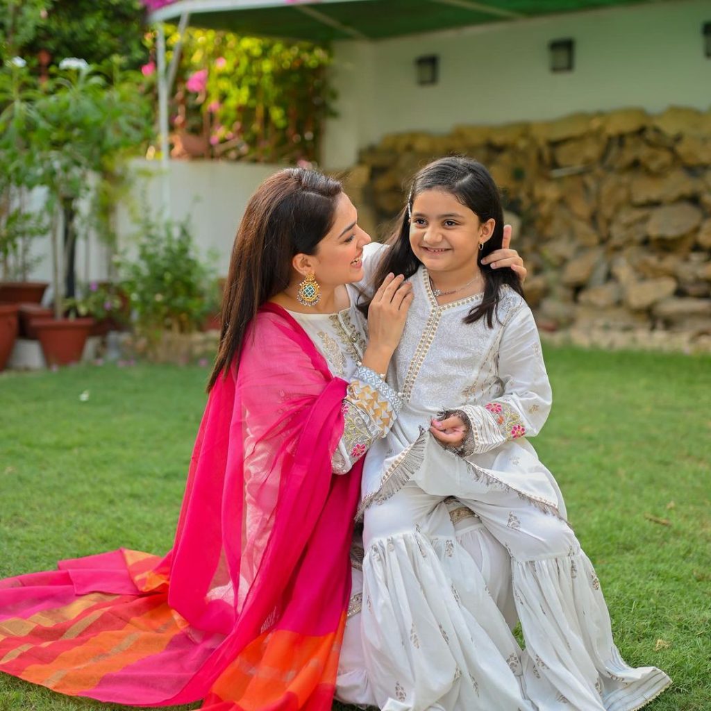 Sanam Jung's Adorable Eid Clicks With Her Daughter