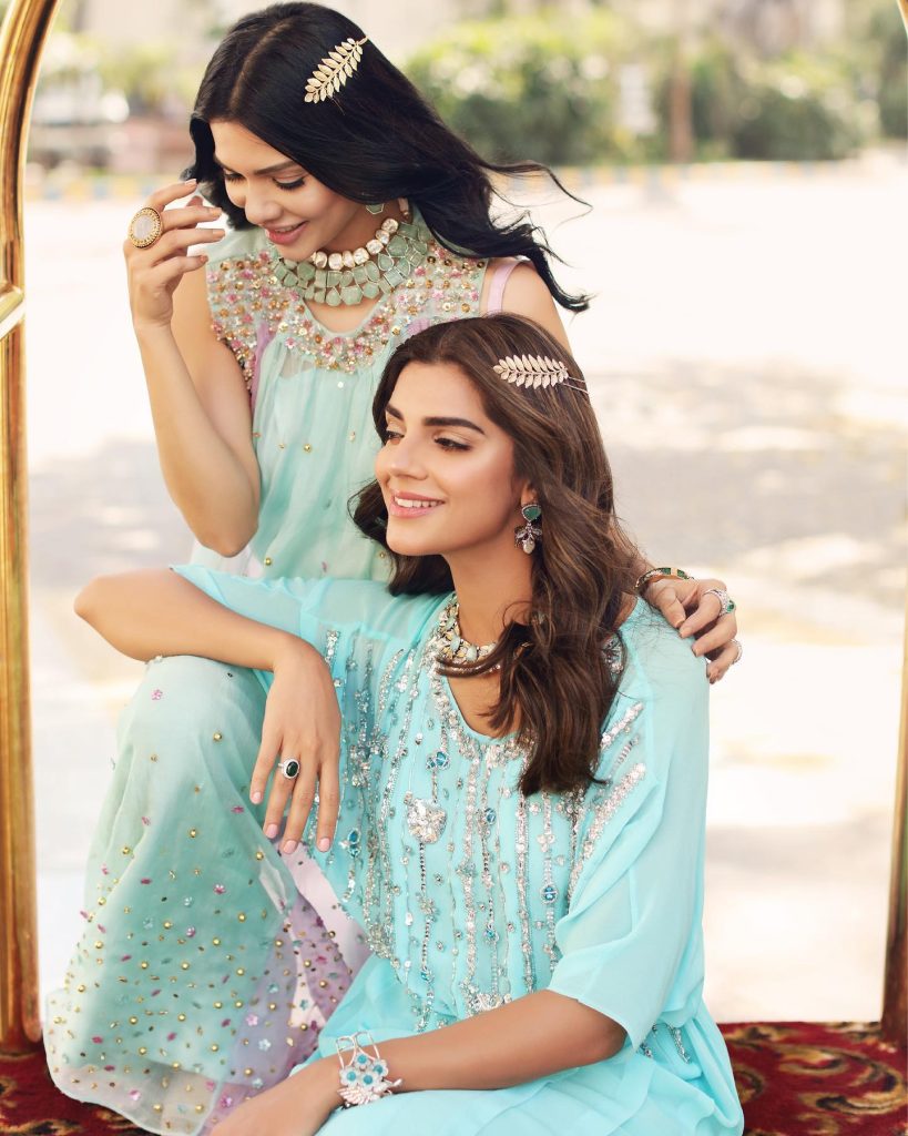 Asma Aslam Latest Summer Collection'22 Featuring Sanam Saeed And Sara Loren