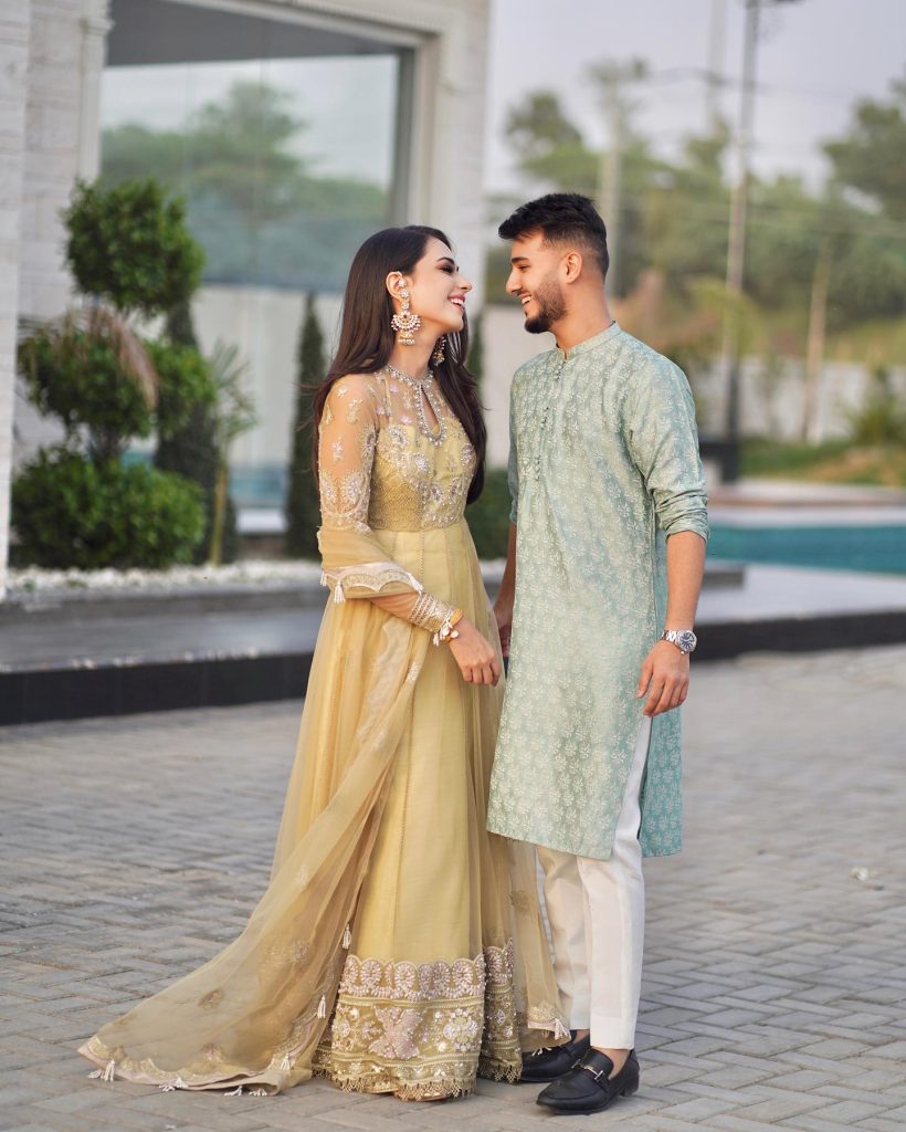 Shahveer Jafry And Ayesha Baig's Eid-ul-Fitr Day 1 Pictures