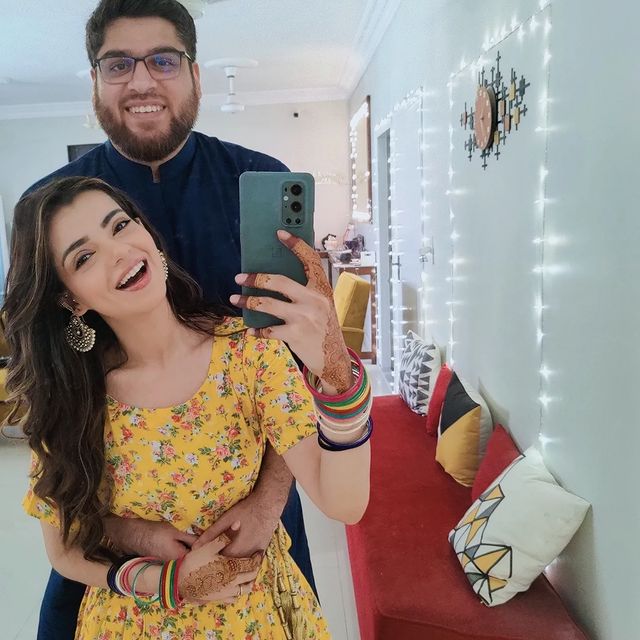 Actress Srha Asgr's Latest Captivating Clicks With Husband