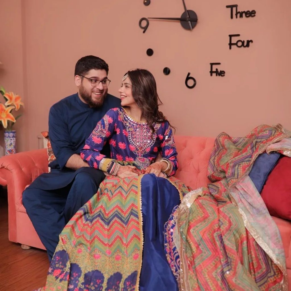 Actress Srha Asgr's Latest Captivating Clicks With Husband
