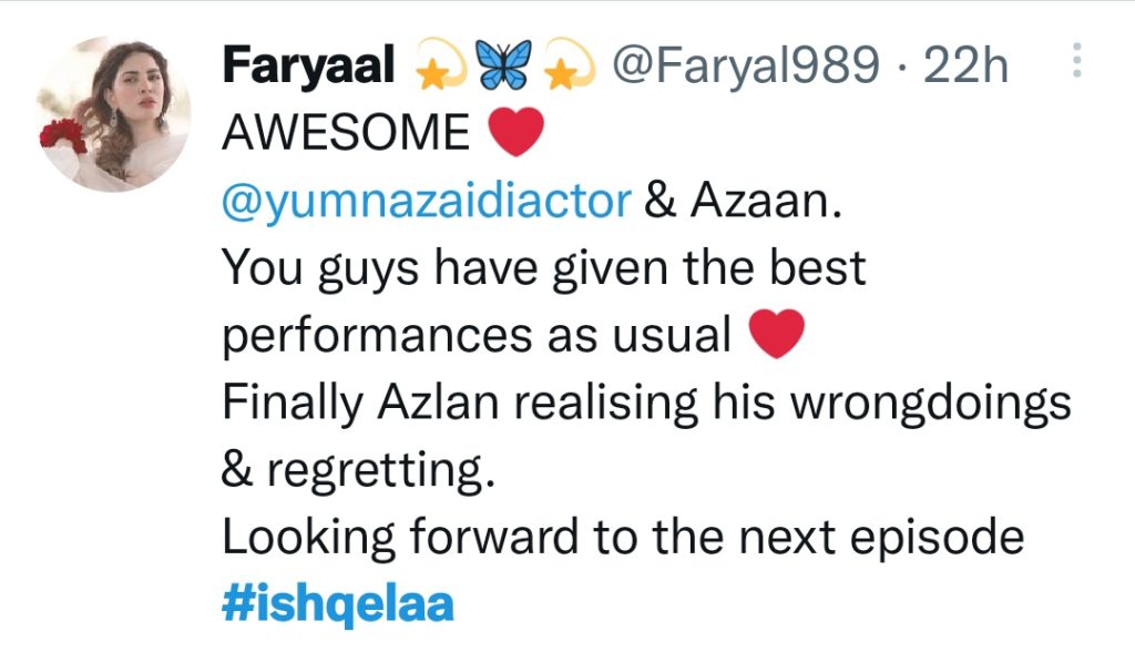 Fans Loving Yumna Zaidi & Azaan Sami Khan's Love Track in Ishq E Laa