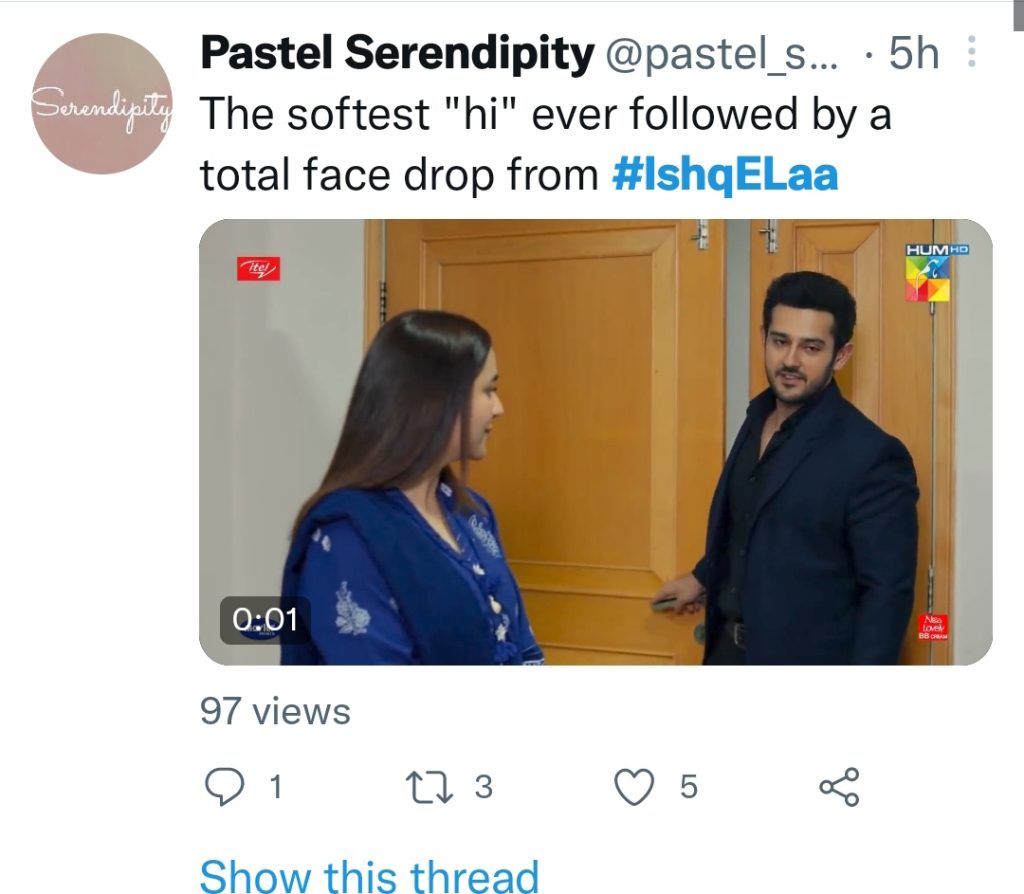 Fans Loving Yumna Zaidi & Azaan Sami Khan's Love Track in Ishq E Laa