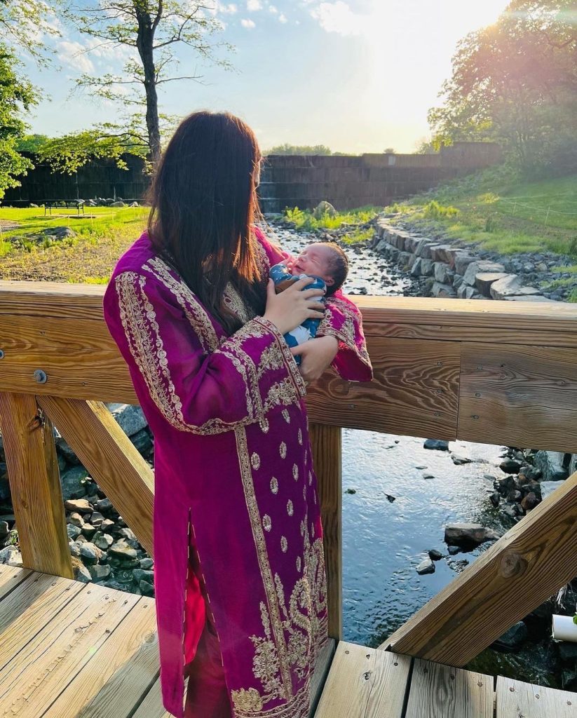 Zohreh Amir's Latest Adorable Clicks With Her Newborns
