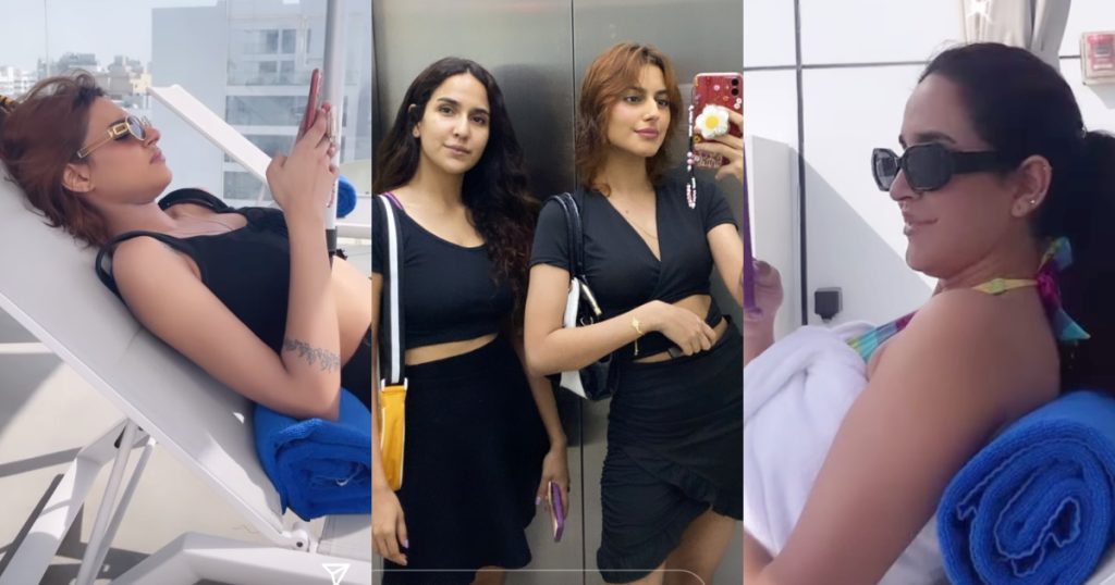 Anoushay And Anzela Abbasi Shock Fans In Bold Outfits