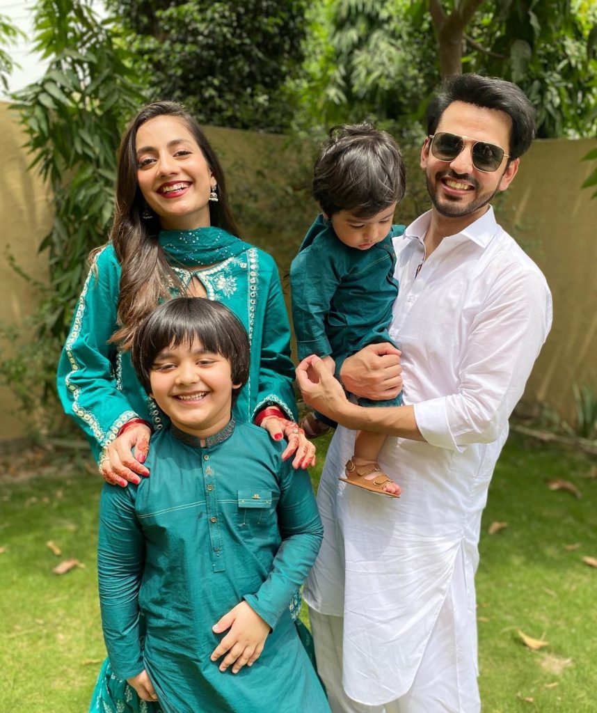 Uroosa And Bilal Qureshi Celebrate Son Roman's First Birthday