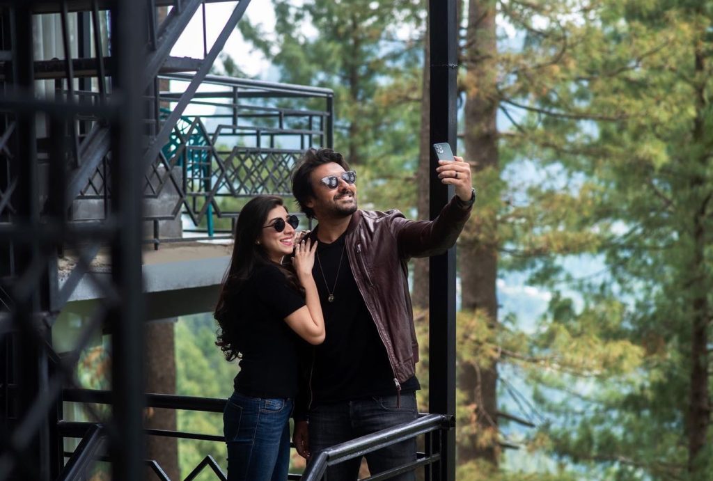 Mariyam Nafees On Nathiagali Trip With Husband Amaan Ahmed