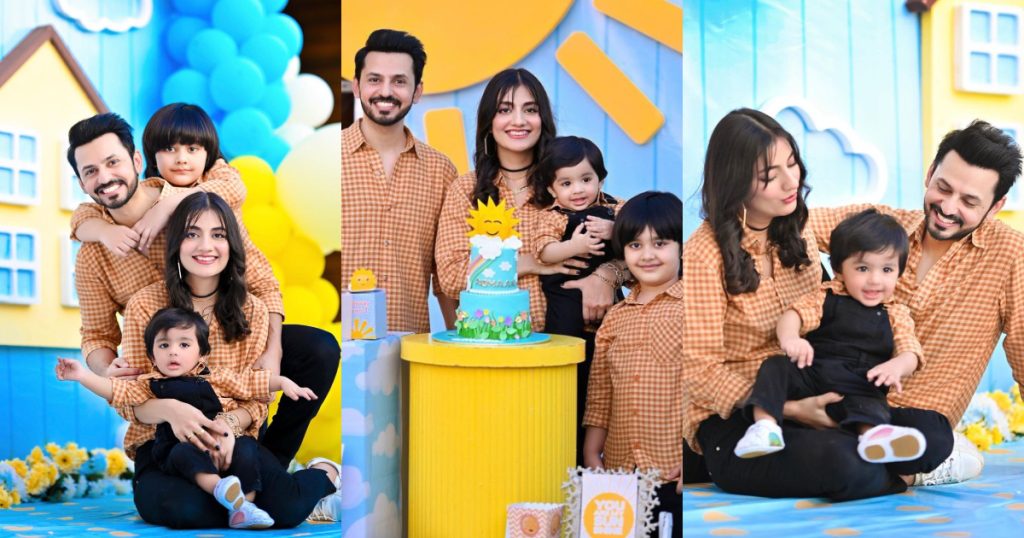 Uroosa And Bilal Qureshi Celebrate Son Roman's First Birthday