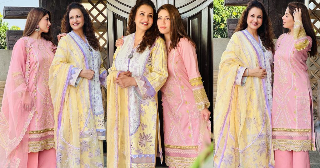 Sadia Faisal Shares Beautiful Moments With Mom Saba Faisal On Mother's Day