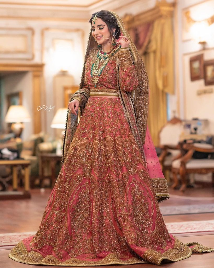 Saboor Aly Looks Regal In Latest Bridal Shoot