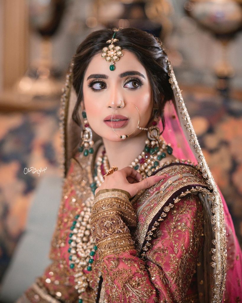 Saboor Aly Looks Regal In Latest Bridal Shoot