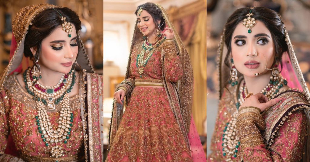 Saboor Aly Looks Regal In Latest Bridal Shoot