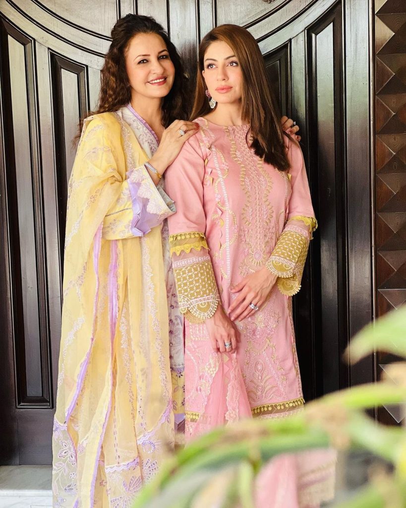 Sadia Faisal Shares Beautiful Moments With Mom Saba Faisal On Mother's Day