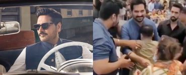 Humayun Saeed's Sweet Meet up With A Special Fan