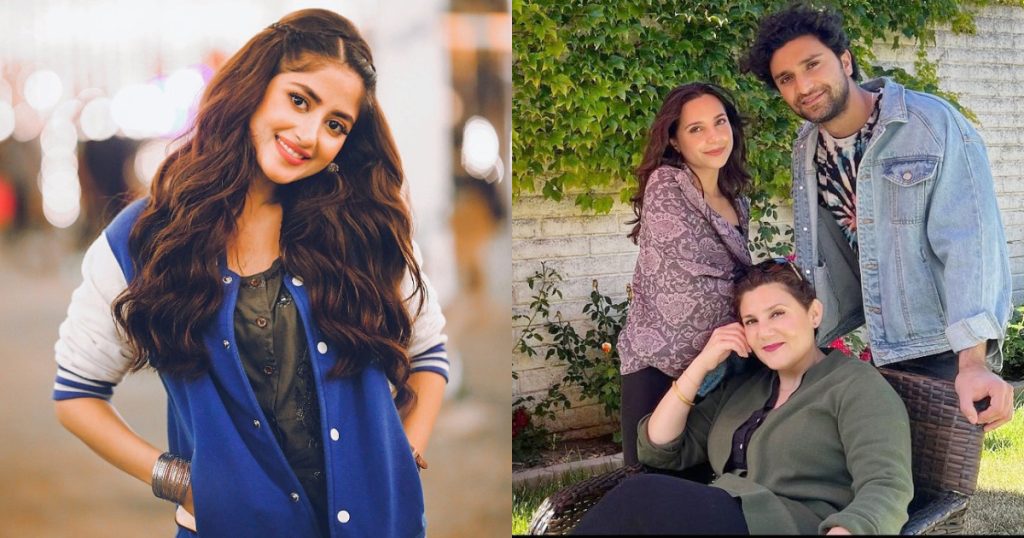 Netizens Praise Sajal Aly For Wishing Ahad's Khala On Her Chemo Journey