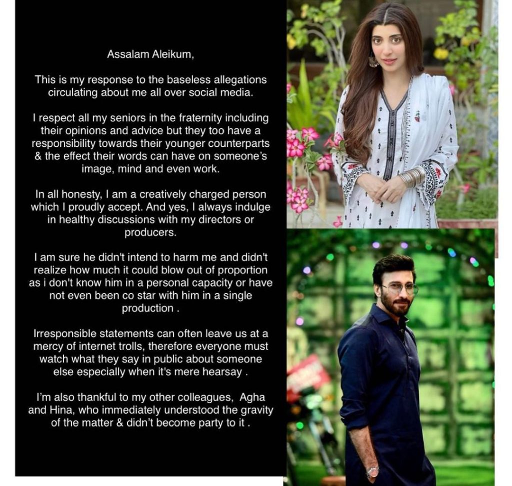 Urwa Hocane & Aijaz Aslam Respond To The Recent Controversy