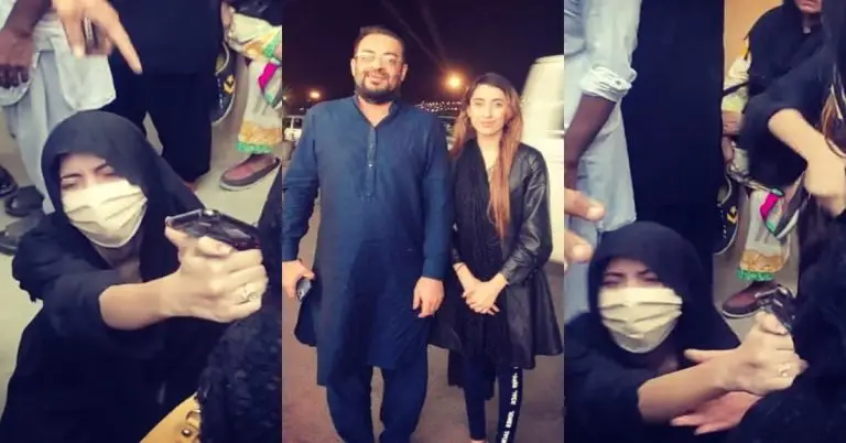 Aamir Liaquat’s Rumored Wife Hania’s Emotional Reaction –  Goes Unconscious