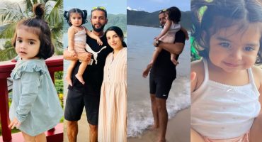 Drama Do Bol Actor Haroon Shahid Pictures with his Wife and Kids