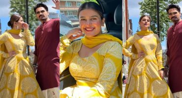 Ayeza Khan Looks Glorious In Bridal Shoot For Shoaib Khan