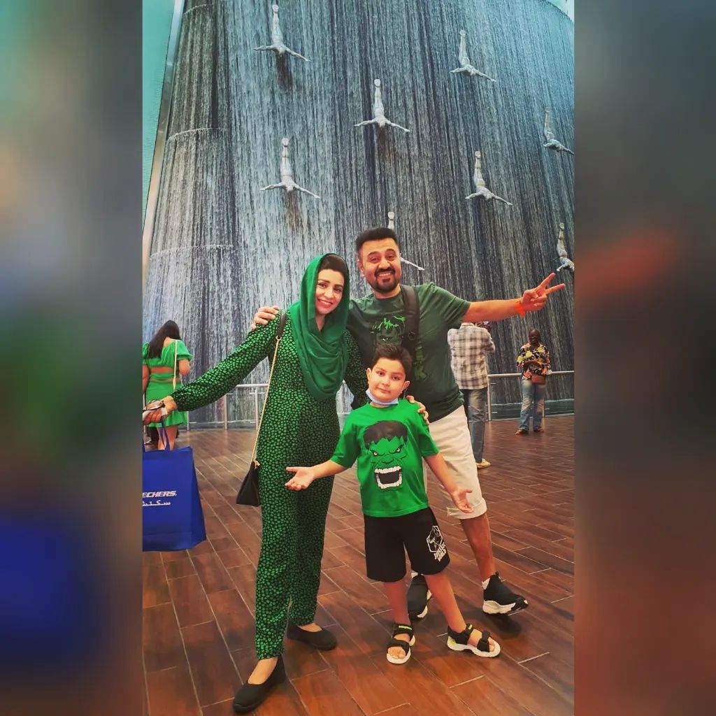 Ahmed Ali Butt And Family Vacationing In Dubai