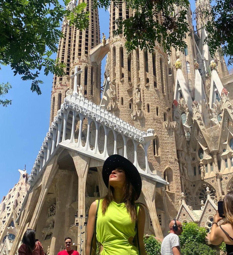 Ayesha Omar Pictures From Barcelona, Spain