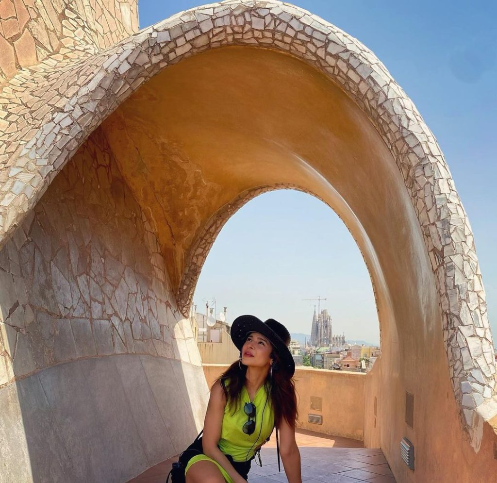 Ayesha Omar Pictures From Barcelona, Spain