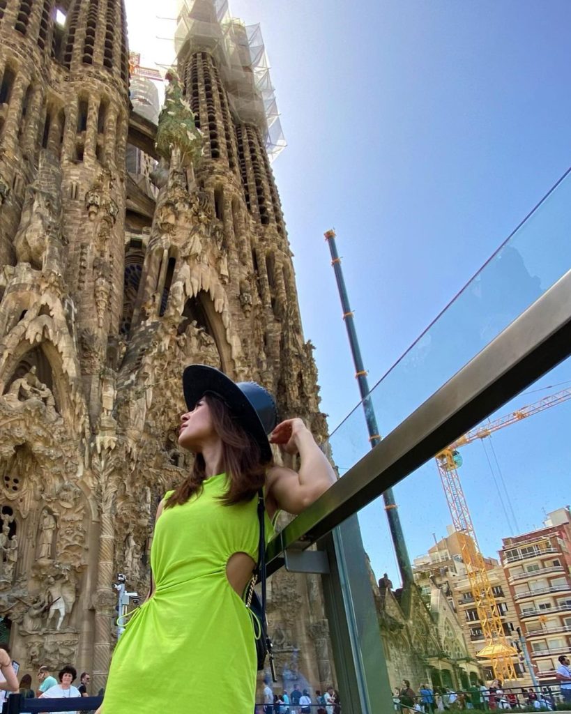 Ayesha Omar Pictures From Barcelona, Spain