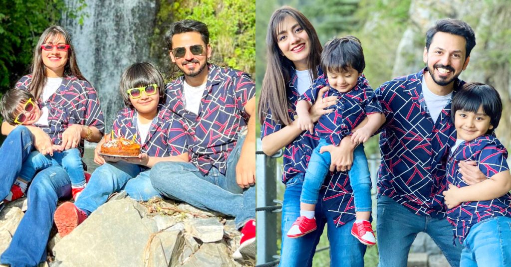 Bilal And Uroosa Celebrating Their Son Sohaan's Birthday In Nathia Gali