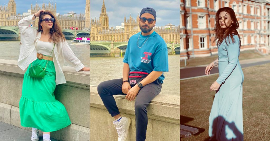 Zara Noor Abbas And Asad Siddiqui's Trip To London