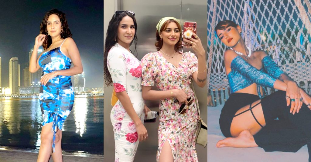 Anoushay Abbasi And Anzela Abbasi's Sizzling Pictures From Dubai