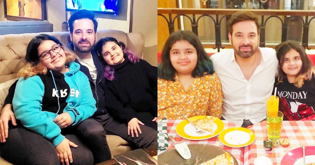 Mikaal Zulfiqar's Adorable Clicks With His Daughters