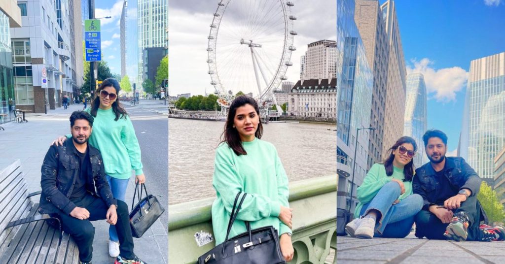 Imran Ashraf And Wife Vacationing In UK