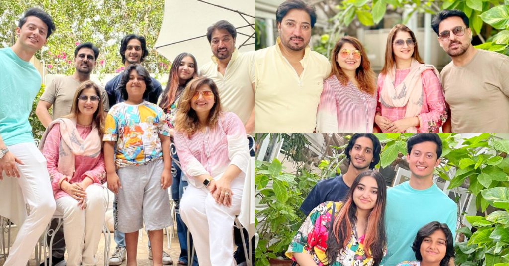 Javeria Saud And Sahiba Rambo's Family Get Together