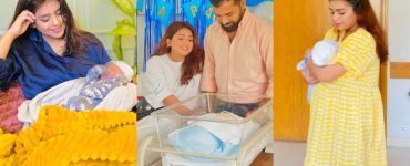 Anumta Qureshi's Adorable Pictures With Her Newborn Baby