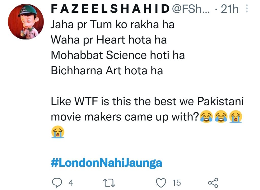 Funny Public Reaction Tweets On London Nahi Jaunga