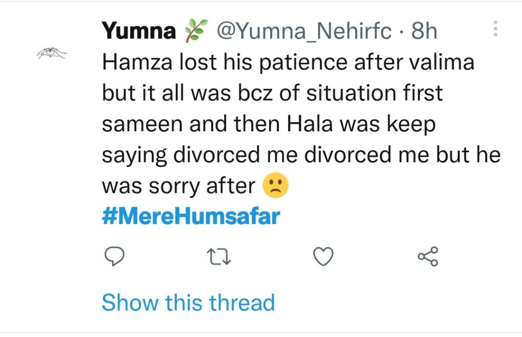 Fans Unhappy With Plot Twist In Mere Humsafar