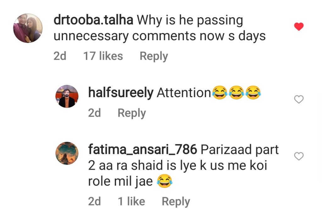Public calls Faisal Qureshi for his confusing statement about Parijad
