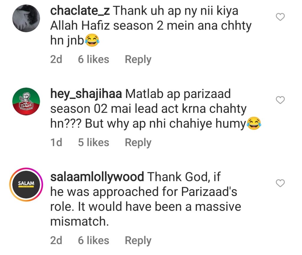 Public Calls Out Faysal Quraishi for His Confusing Statement About Parizaad