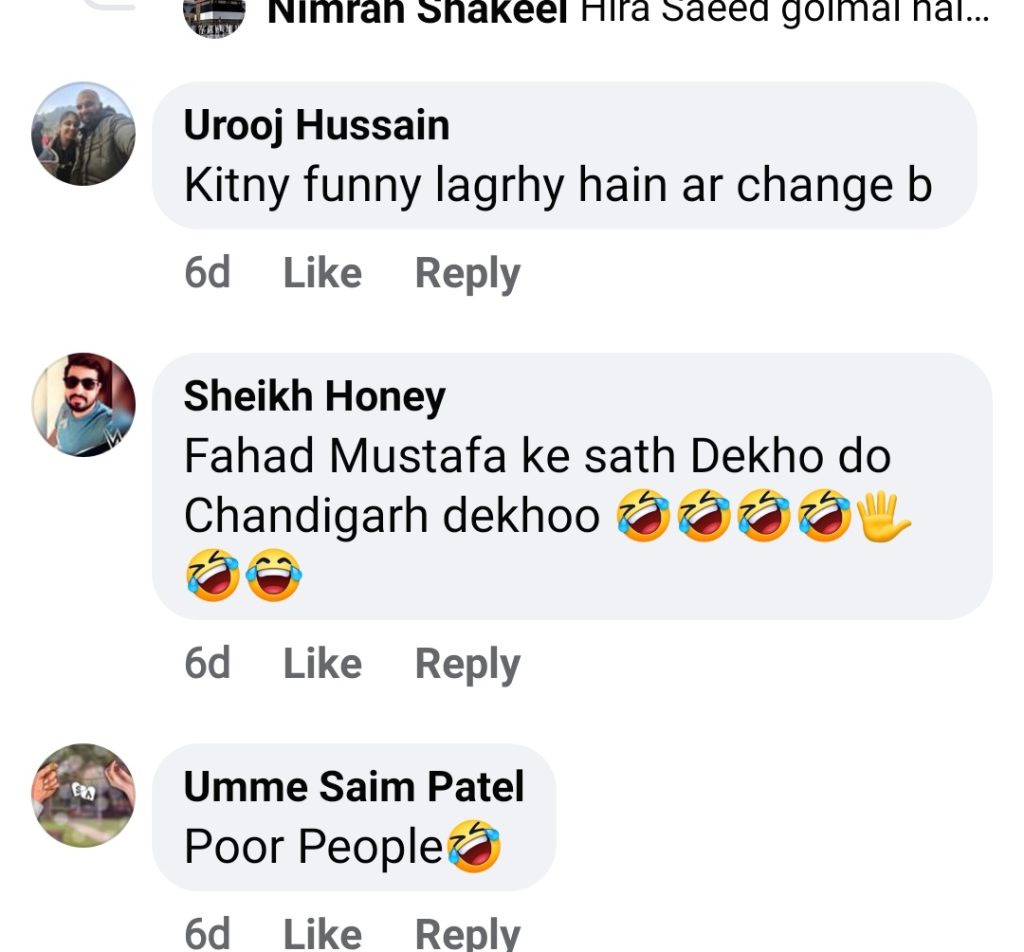 Fans Make Fun of Fahad Mustafa and Ayeza Khan's Old Picture