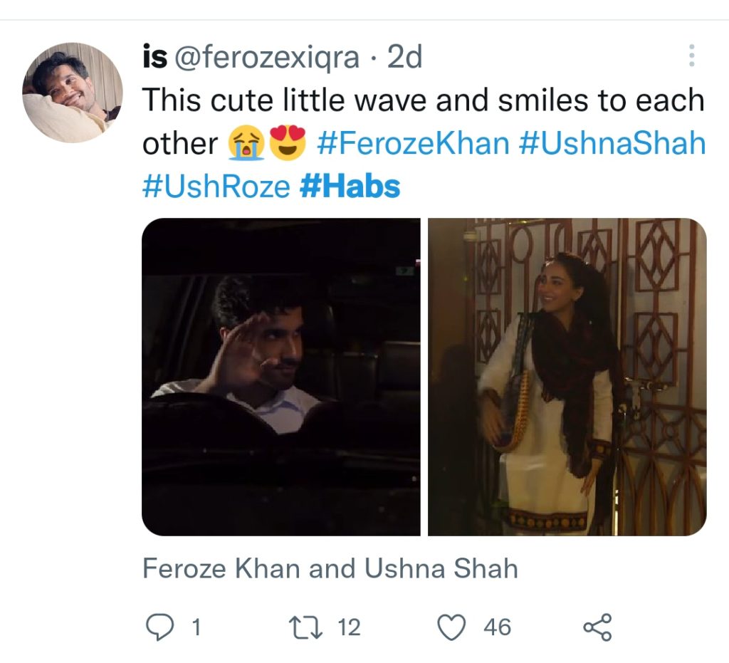 Fans Are Loving Ushna Shah & Feroze Khan's Track in Habs