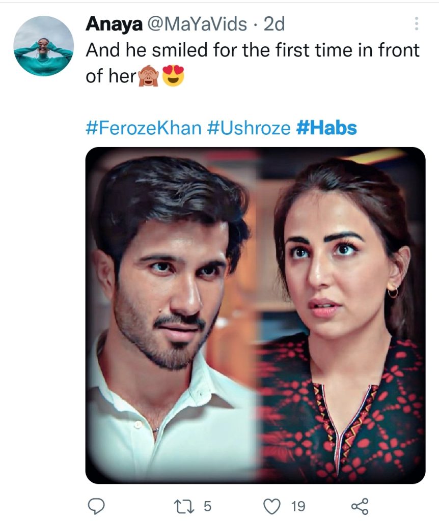 Fans Are Loving Ushna Shah & Feroze Khan's Track in Habs