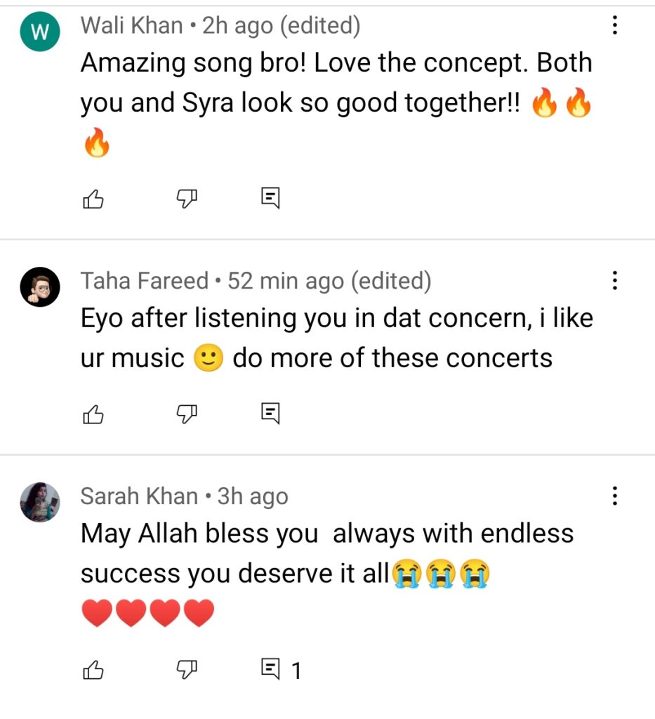 Fans Praise Uzair Jaswal's New Song Tere Jiya Koi Nai