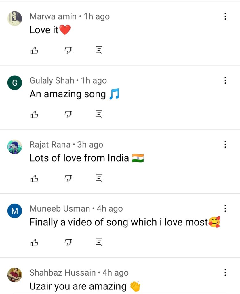 Fans Praise Uzair Jaswal's New Song Tere Jiya Koi Nai