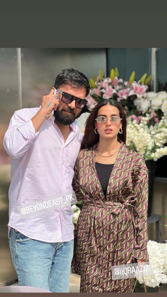 Iqra Aziz And Yasir Hussain Holidaying In Dubai